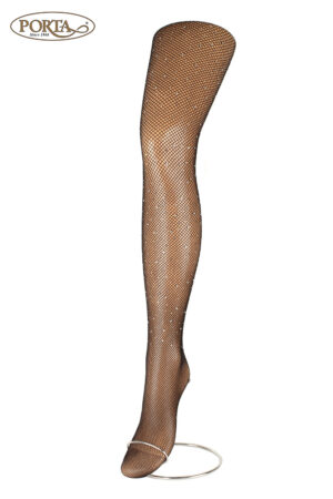 ZH/028 Ženske mrežaste hulahop čarape s cirkonima univerzalna