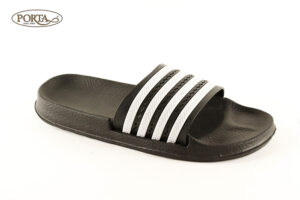 413/1 Ženske gumene natikače crne /SPORT/