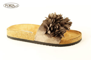 252/2 Ženske modne udobne natikače sive /PORTA/