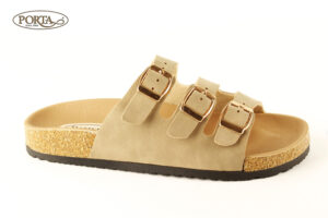 253/1 Ženske udobne natikače na kupču bež /PORTA/