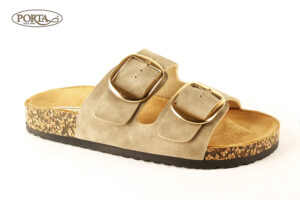 254/3 Ženske udobne natikače na kupču bež /PORTA/