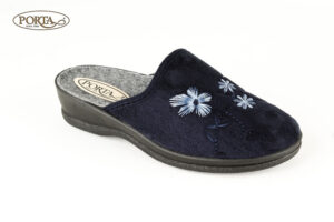 422/1 Ženske udobne kućne papuče plave /PORTA/