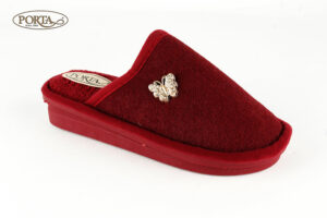 531/4 Ženske kućne papuče crvene /PORTA/