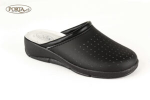 021/1 Ženske radne papuče crne /COMFORT/