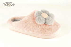 805/3 Ženske tople papuče roze /PORTA/