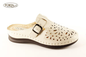 164/1 Ženske anatomske klompe bež /PORTA/