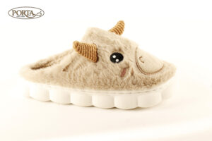 921/3 Ženske tople papuče smeđe /PERGA/