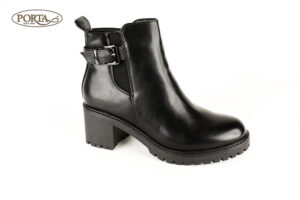 600/1 Ženske modne gležnjače crne /Fiori/