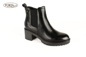 602/1 Ženske modne gležnjače crne /Fiori/